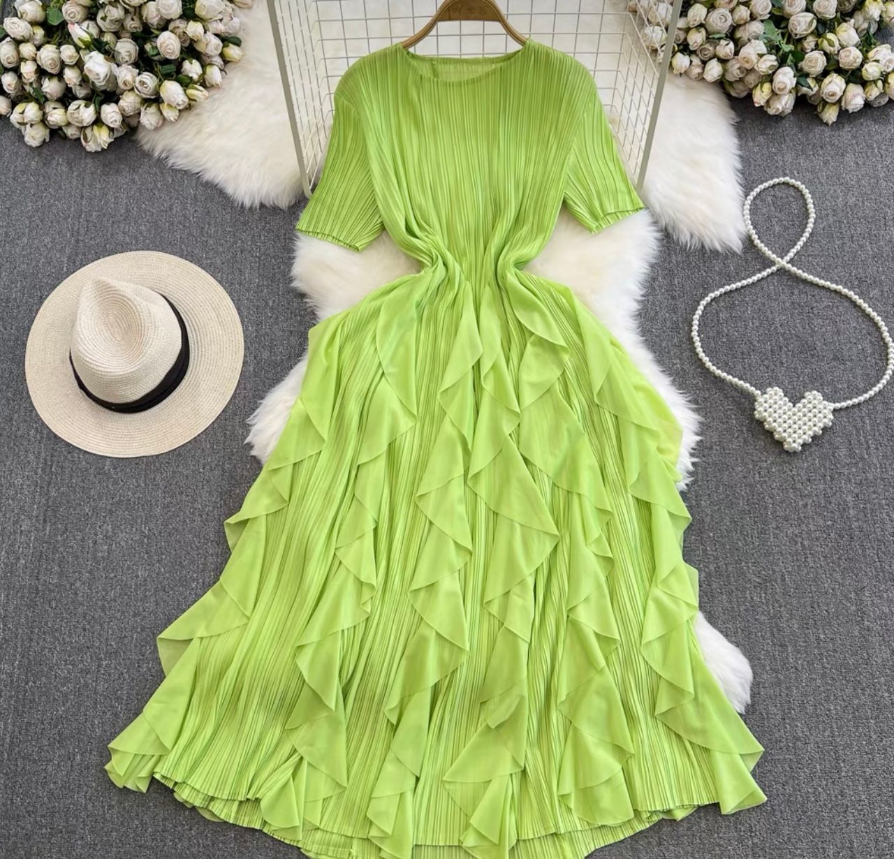 Strongest link ruffle dress FD284 image