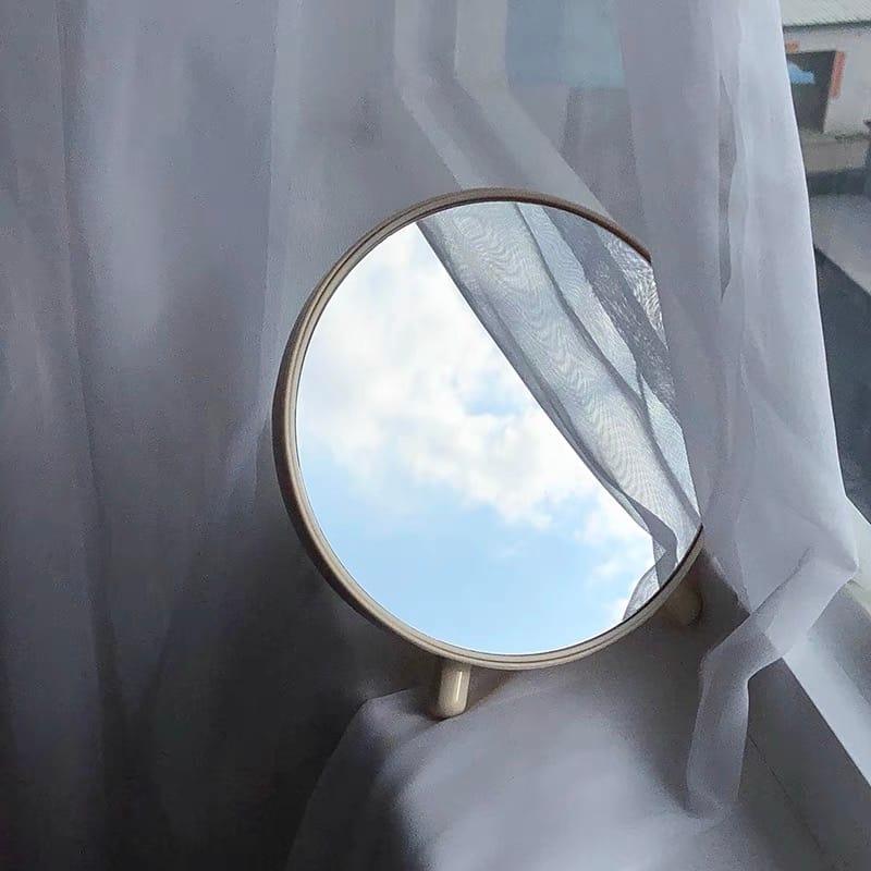 Two in one makeup mirror MK106 image