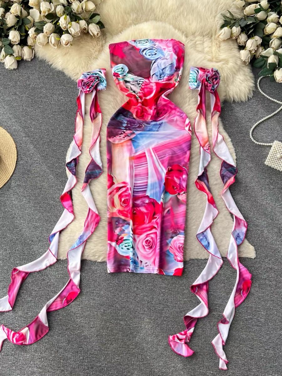 Bahamas vacay gown CBC196 image