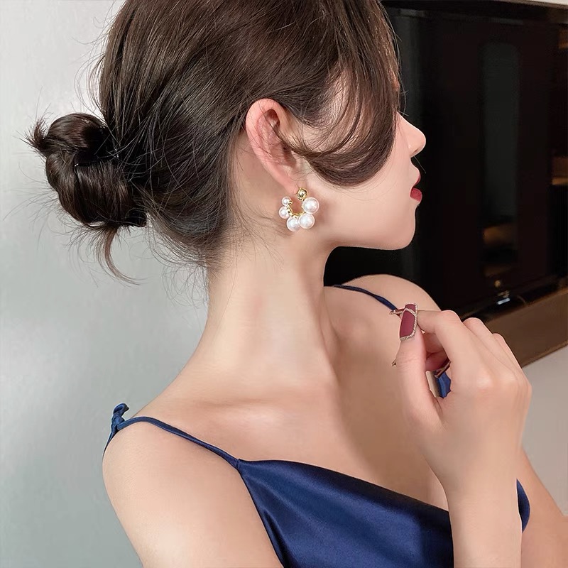 Shy  babe pearls earrings JW126 image