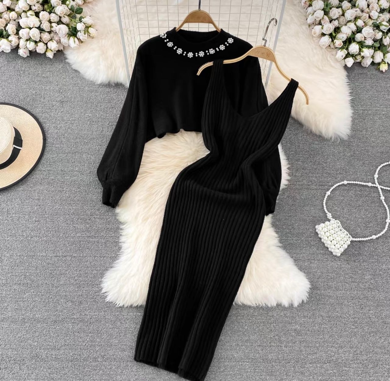 Queen of everything  knit set TPZZ988 image