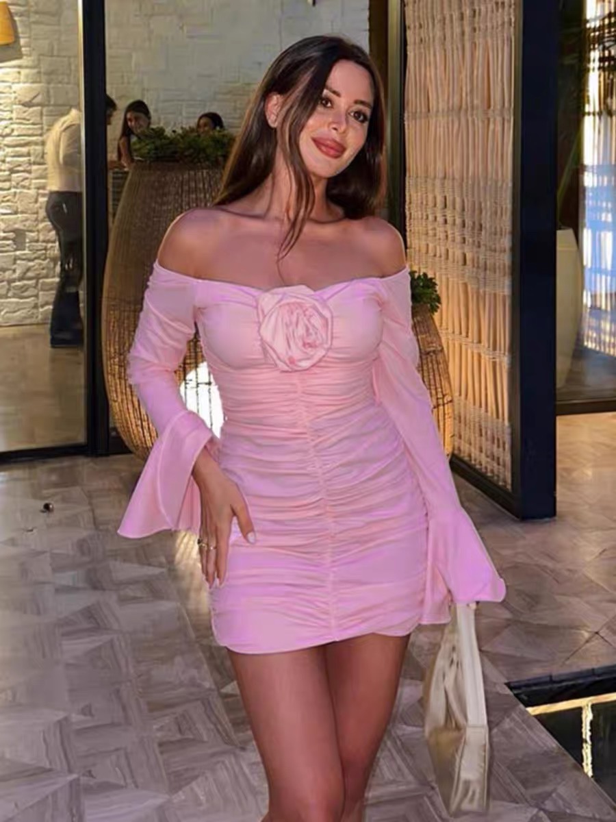 Mirror me ruched gown CBC298