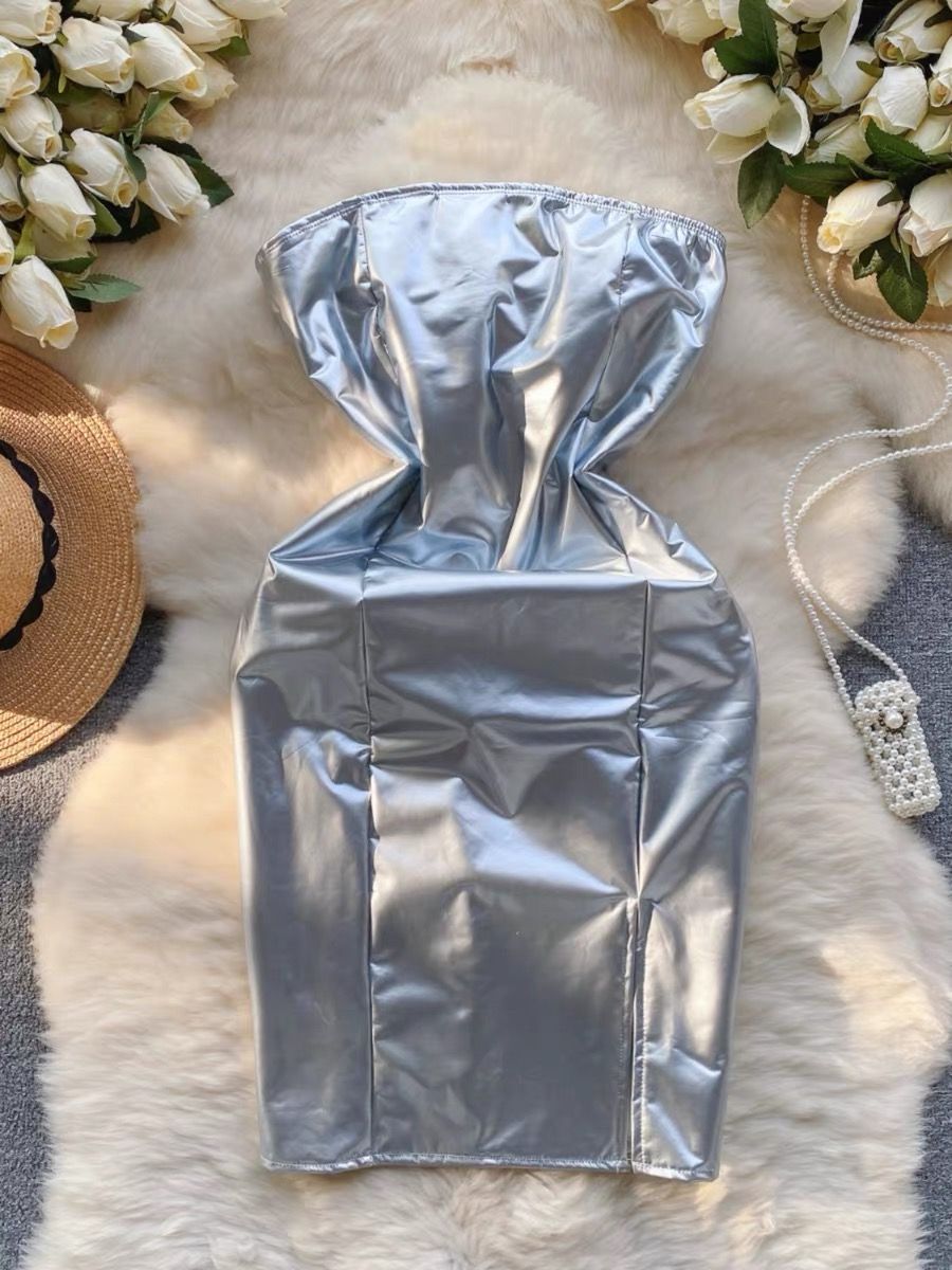 Born to Rock metallic dress CBC438 image