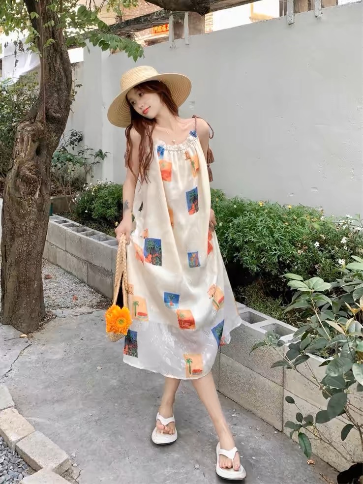 Come here babe flow dress CD192
