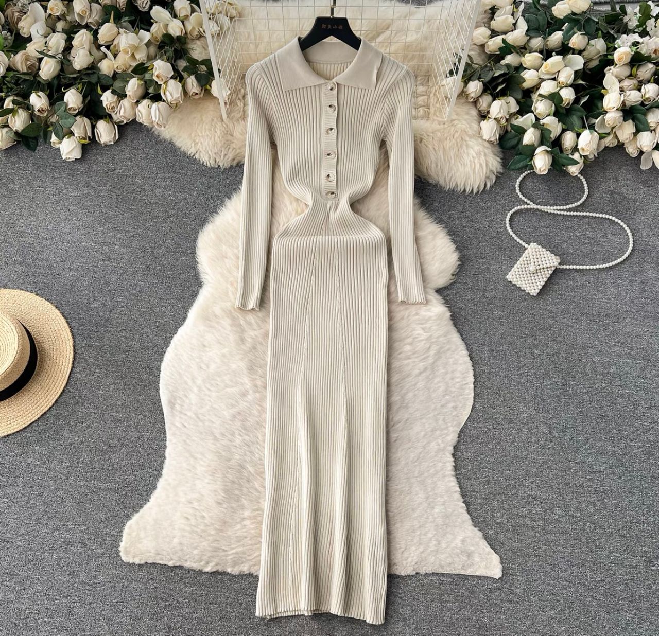 On the list knit gown KBC72 image