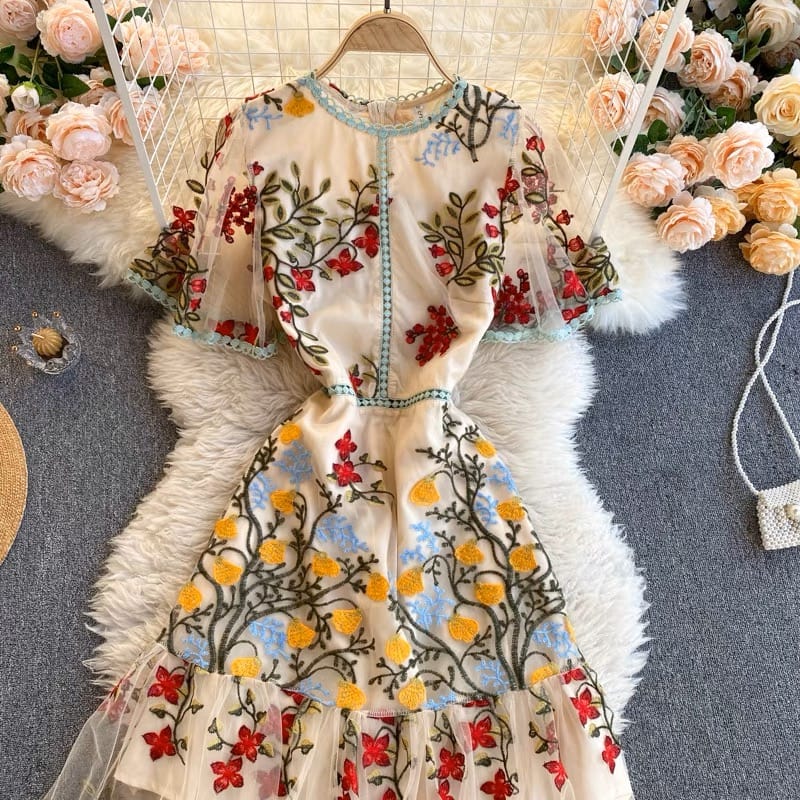 Always been fancy floral dress FD120 image