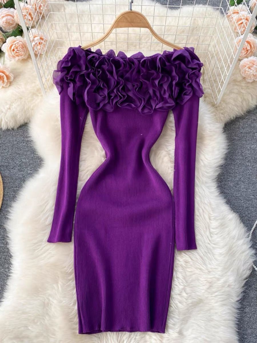 My role model knitted dress KBC164 image