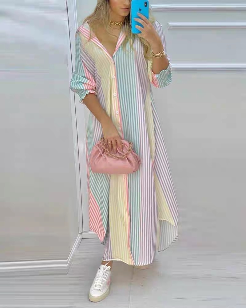 Exclusive invite shirt dress DZZ3398 image