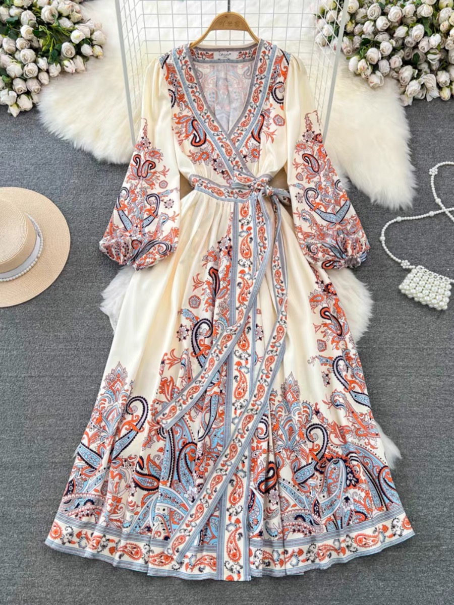 Play it smart print dress ED130