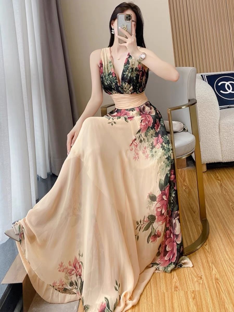 Love again floral dress EVD13 image