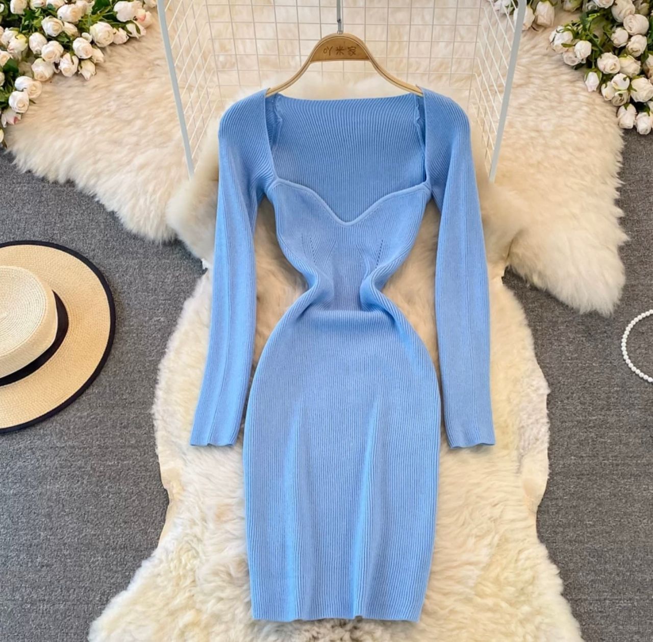 Carefree living knit gown KBC22 image