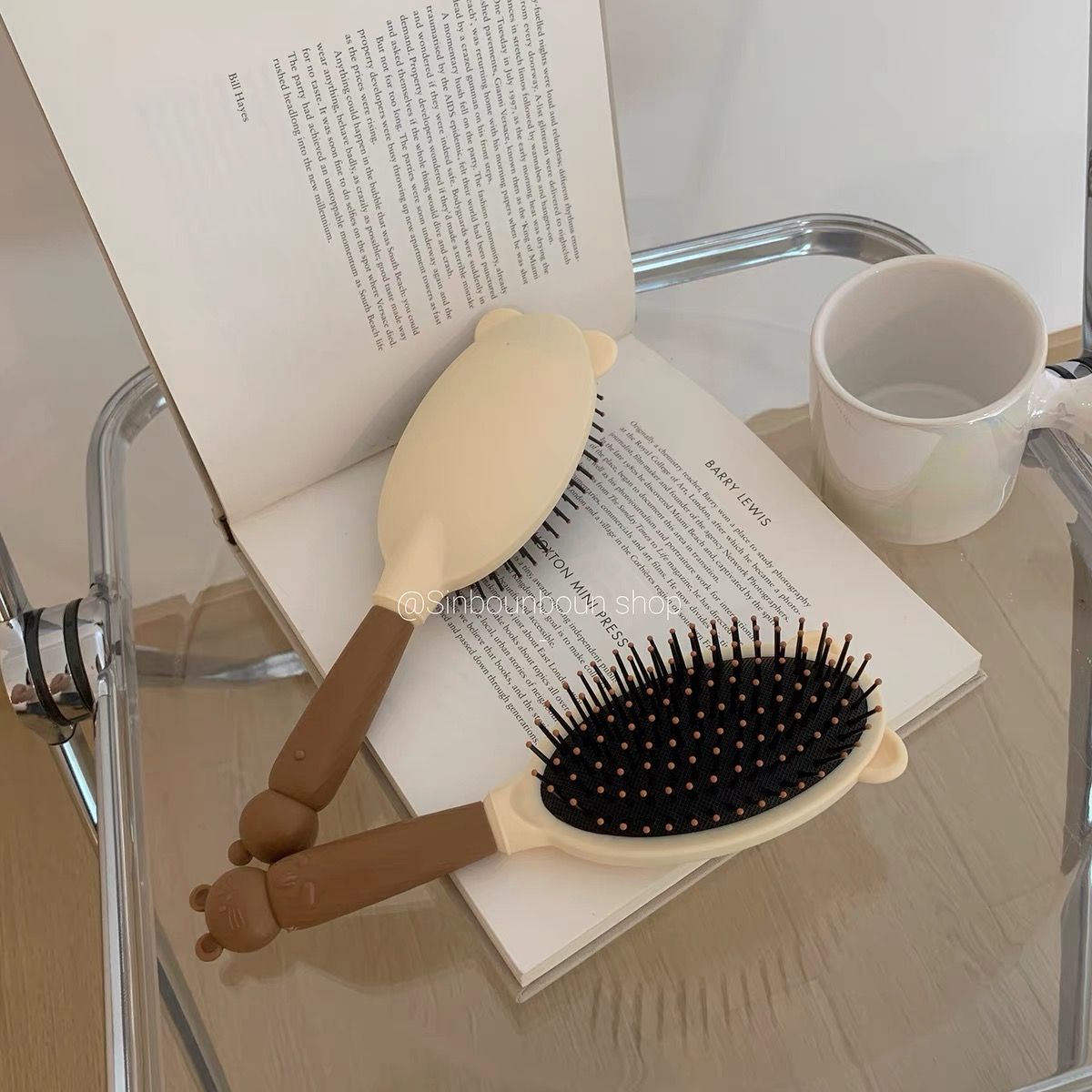 4 set of hair brush HA109 image