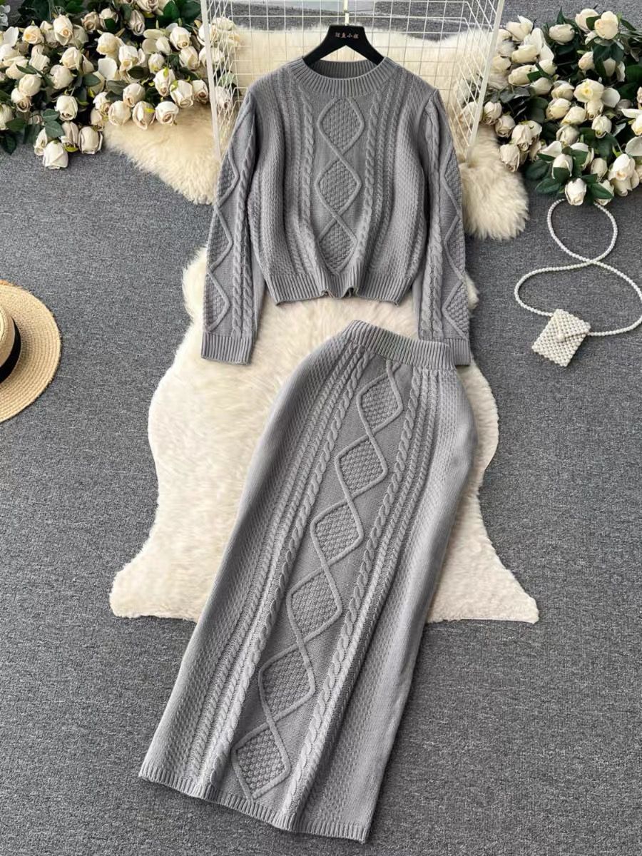 Pretty special knit set TPZZ2415 image