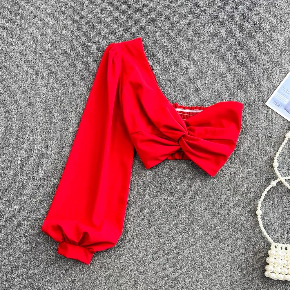 Body sculpted crop top TZZ403 image