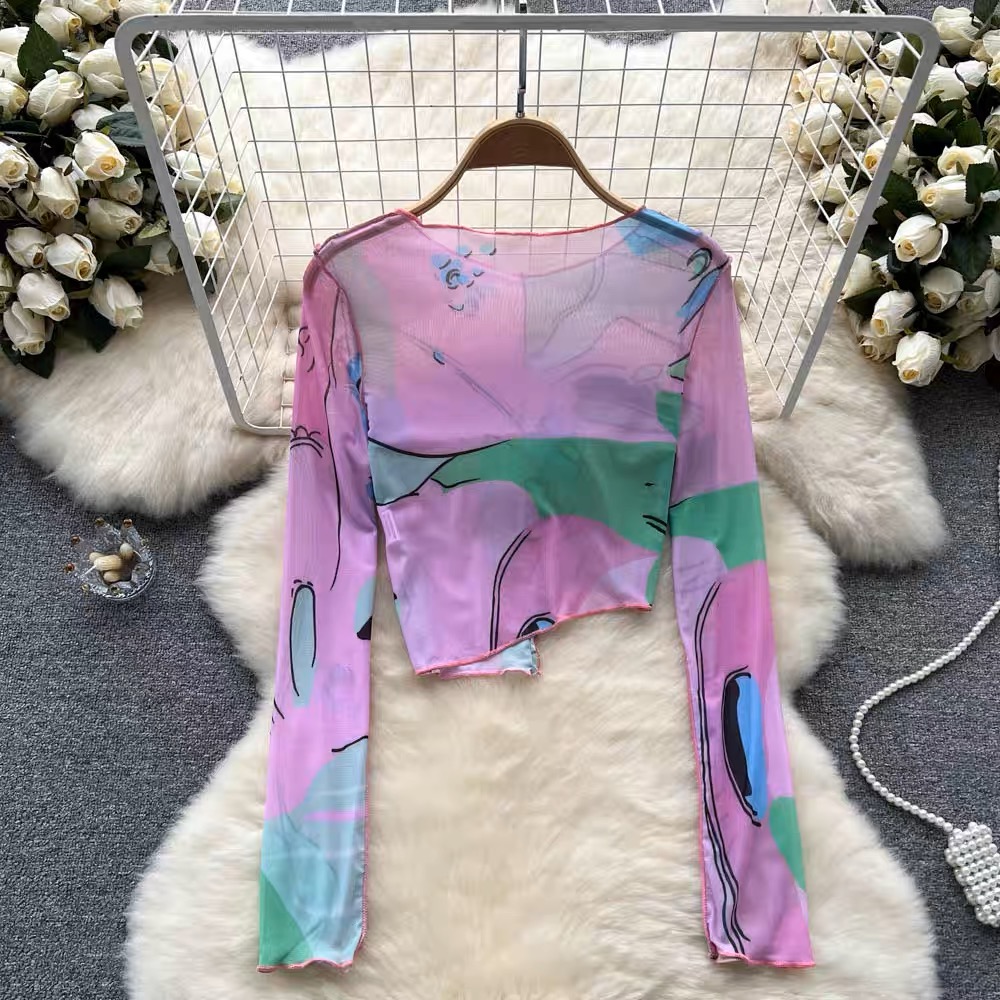 The baddest one around crop top TZZ865 image