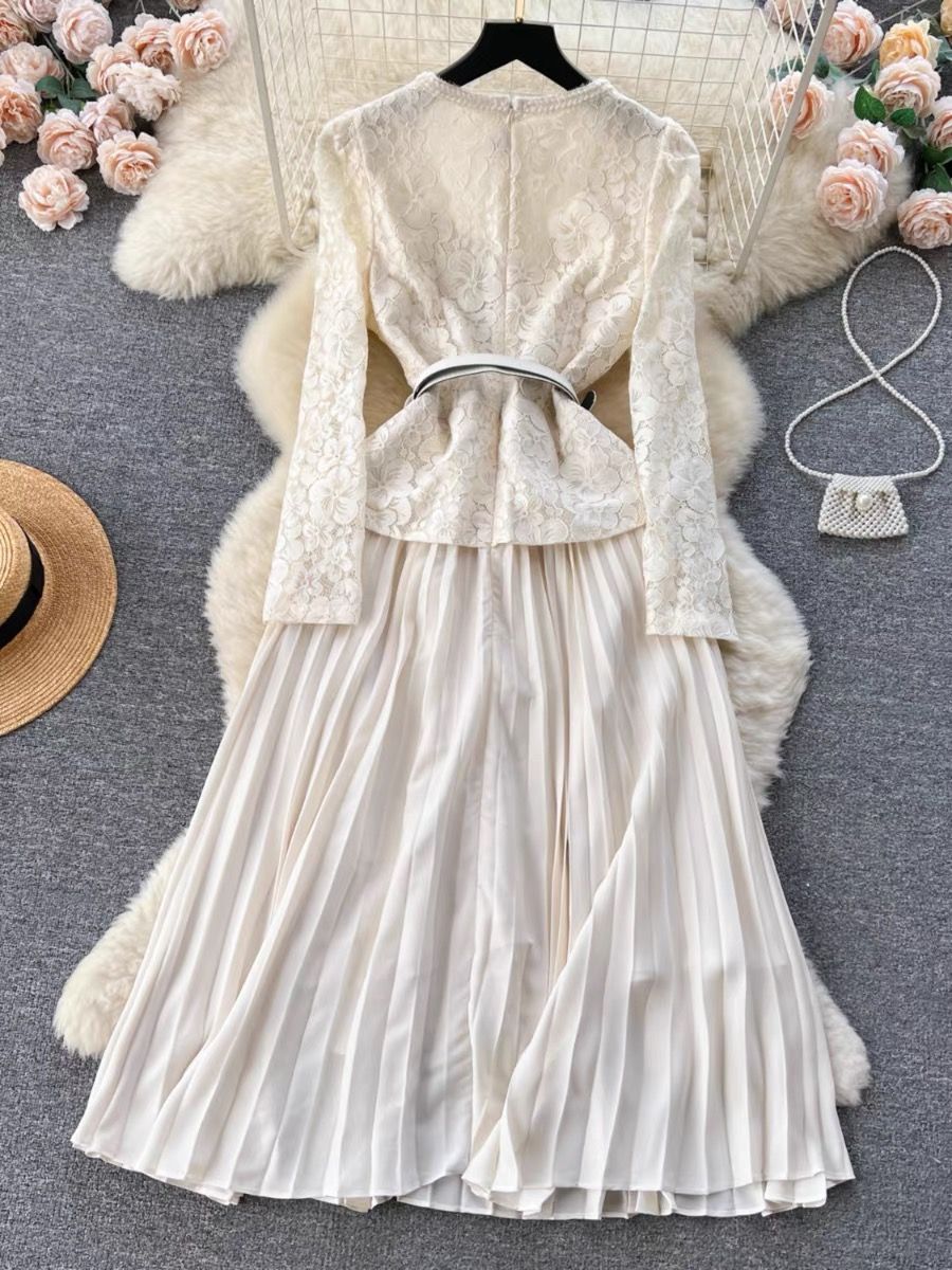 Make it known expensive lace Dress FD378 image