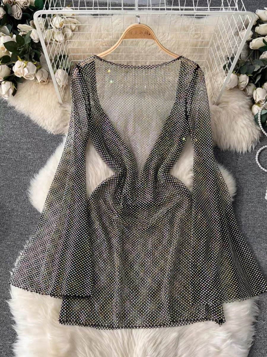 Night out in paris designer dress FD527 image