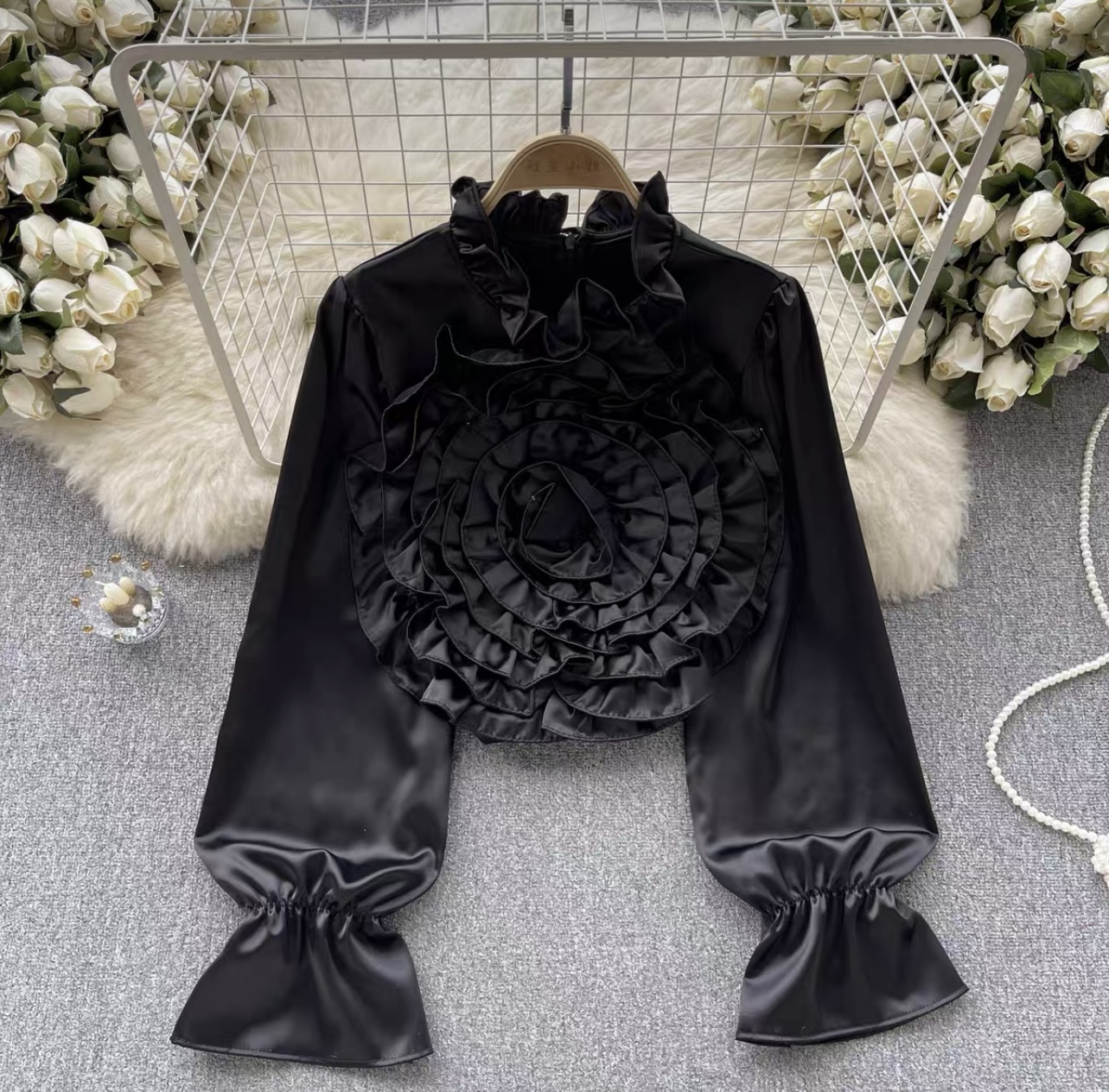Competitive edge rose blouse BE269 image