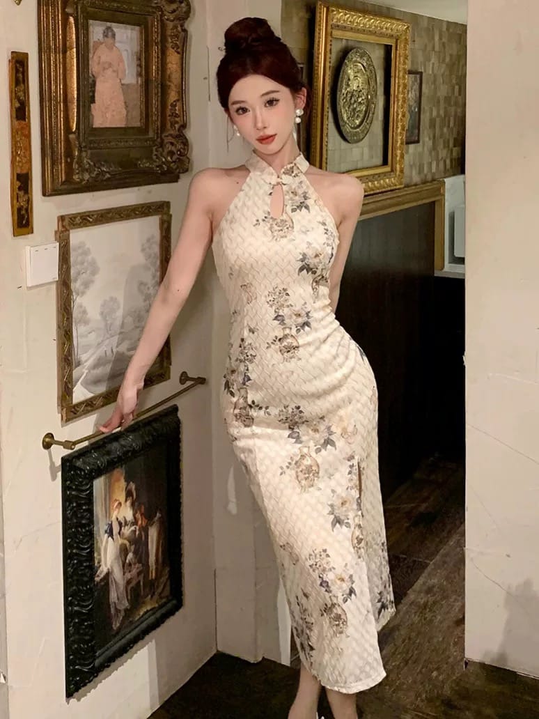 No feelings qipao dress Q231 image