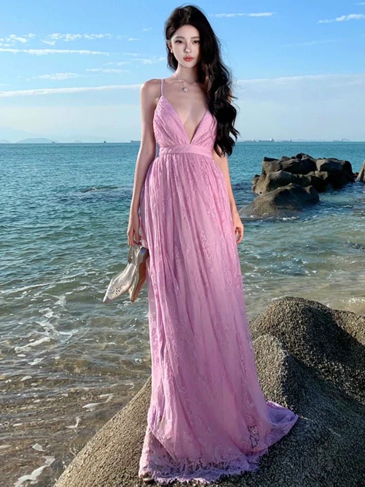 Chasing thrills lace dress FD890 image