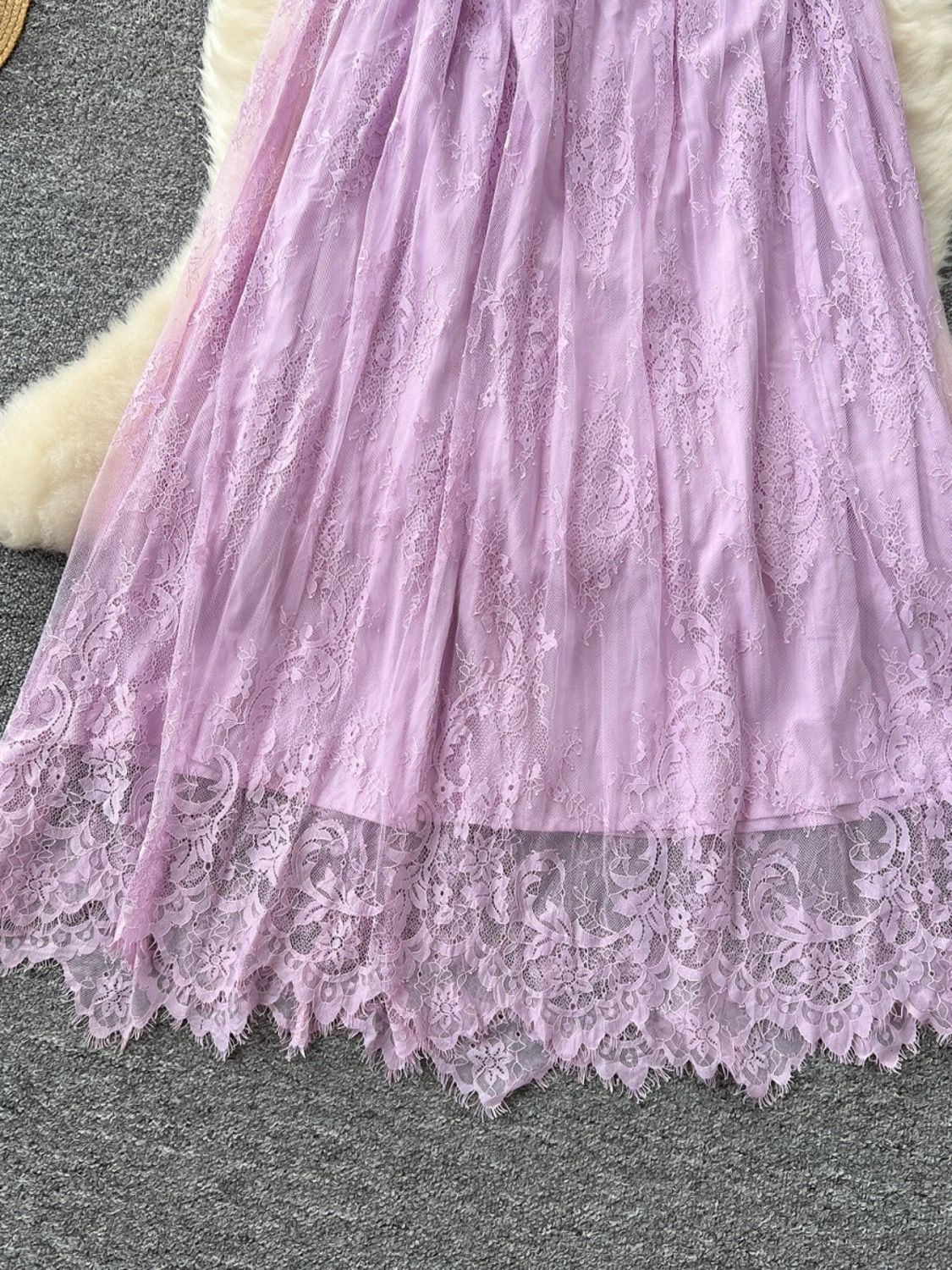 Chasing thrills lace dress FD890 image