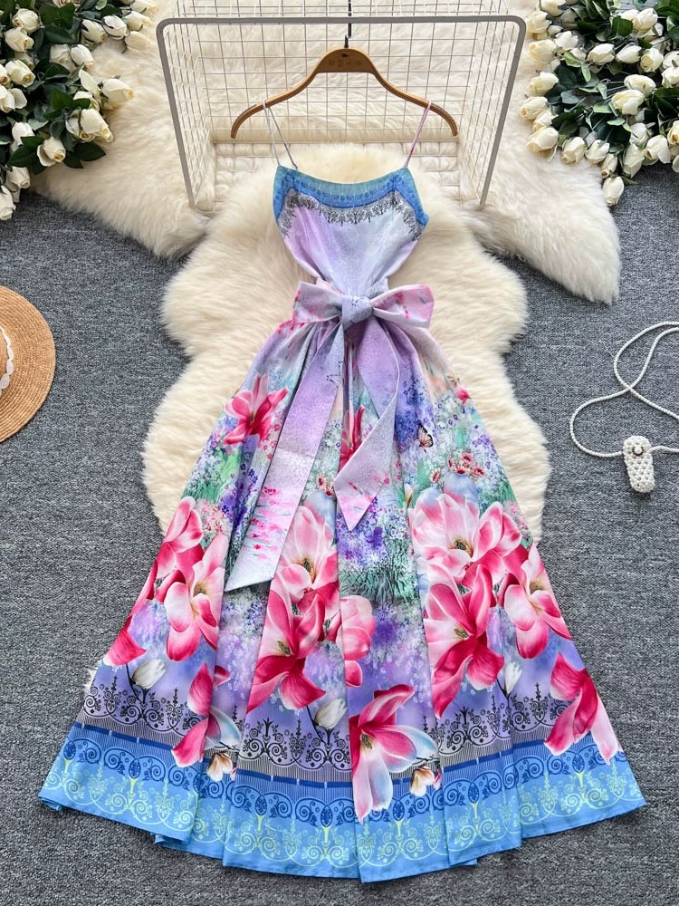 Sarai print dress CD357