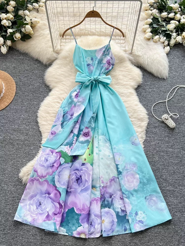 Sarai print dress CD357 image