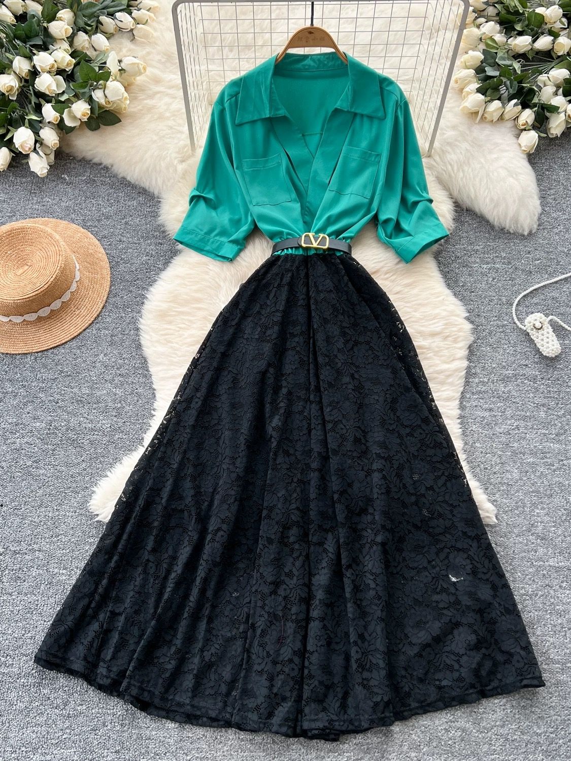 Try your luck lace dress FD1004 image