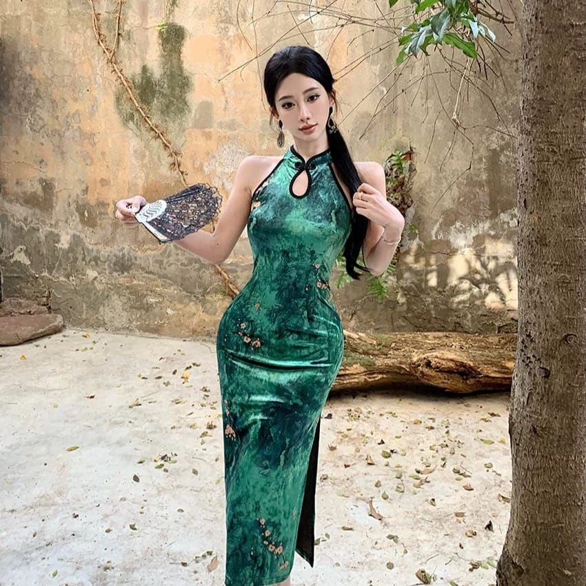 Alexis qipao dress Q228 image