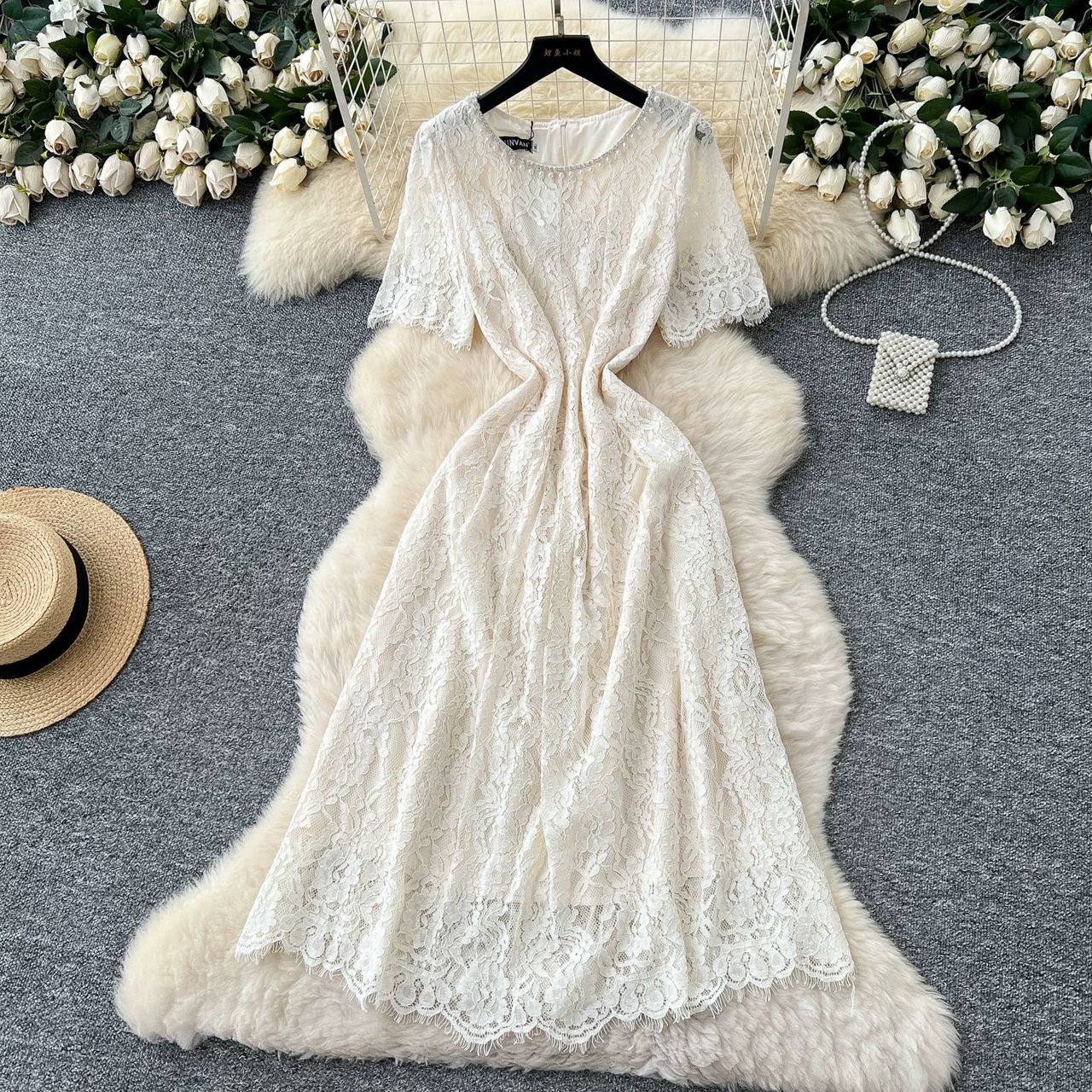 Miss sweetheart lace dress FD533 image