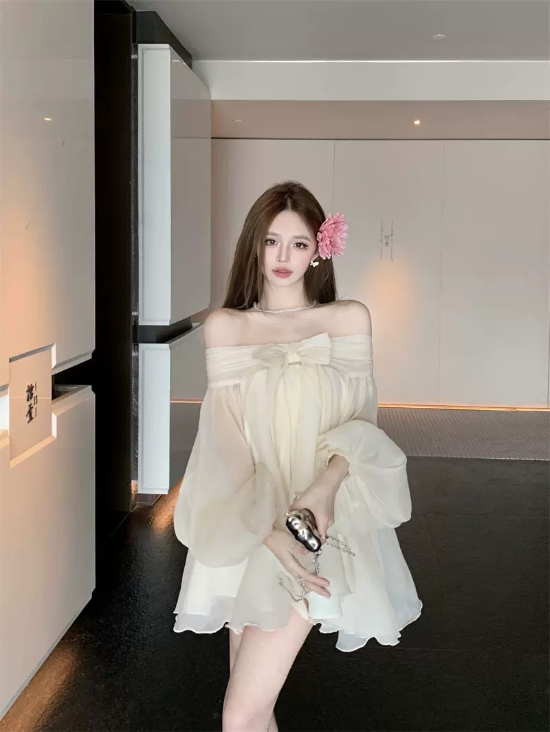 Clear waves dress CD1404