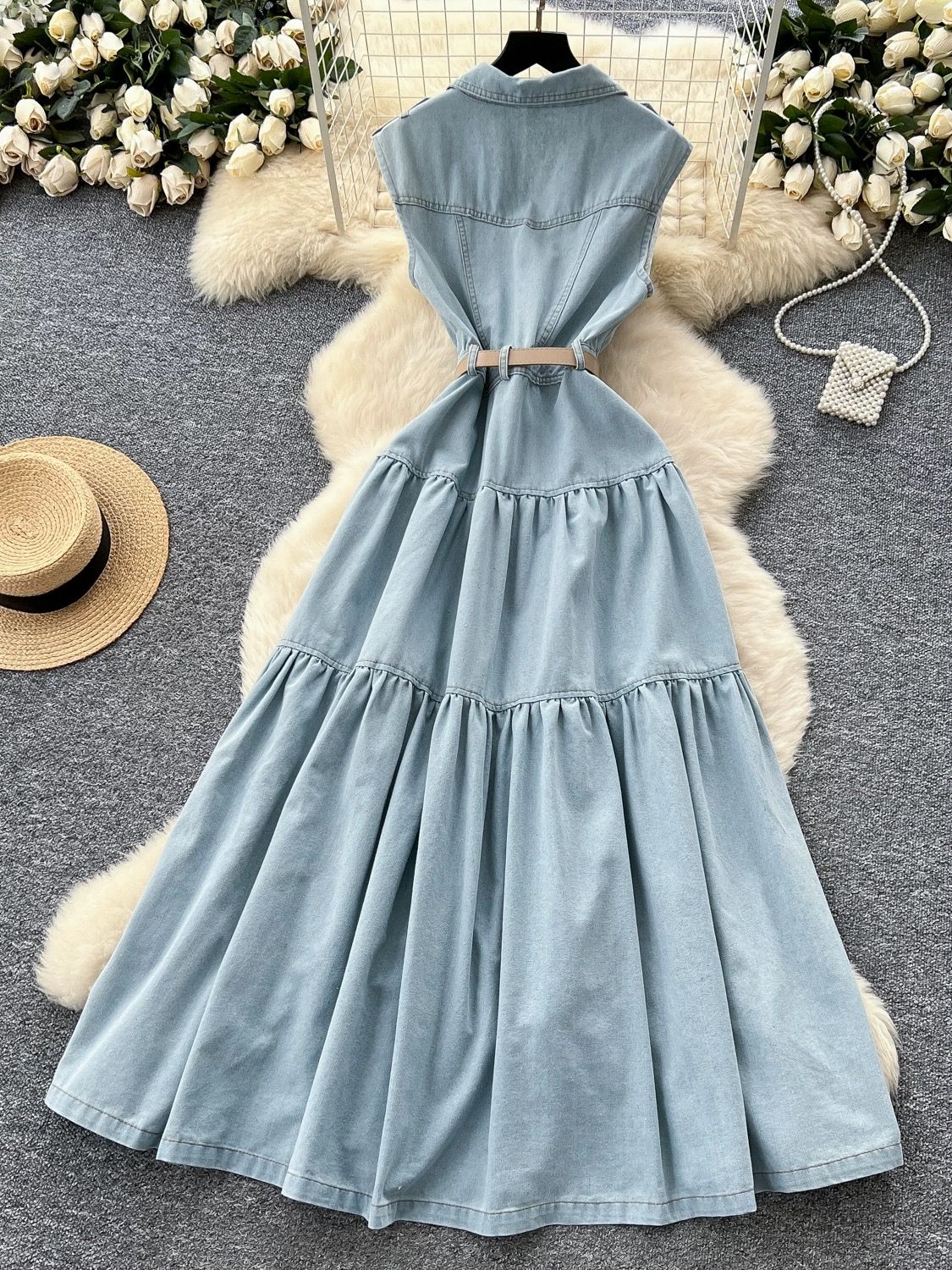 Isadora denim dress DD107 image