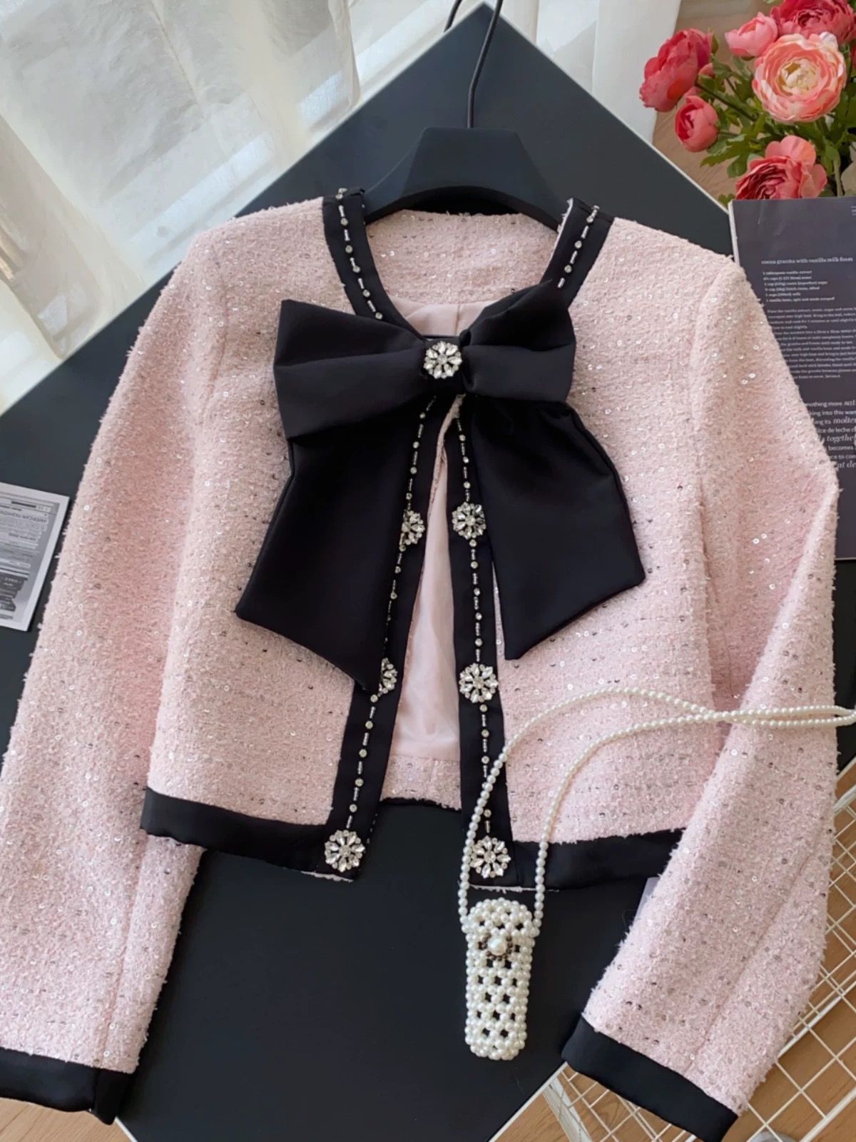 Social elite cropped blazer BL161 image