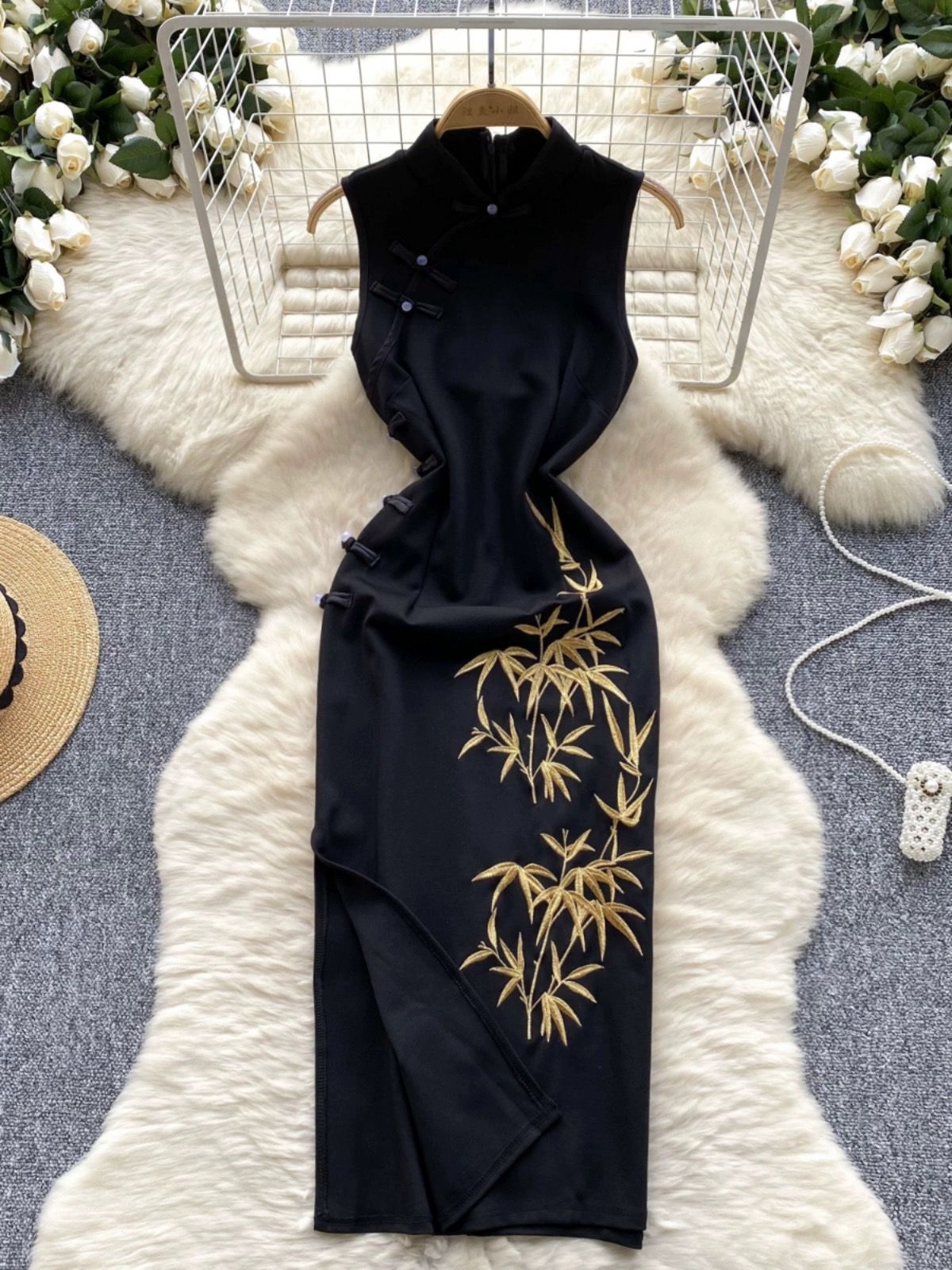 Ready for slay qipao dress Q195 image