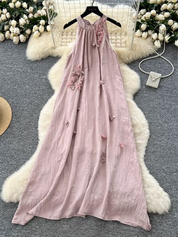 The drama floral dress CD133