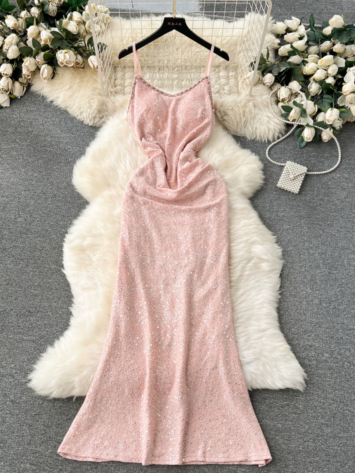 Feeling popular diamond dust dress FD1142 image