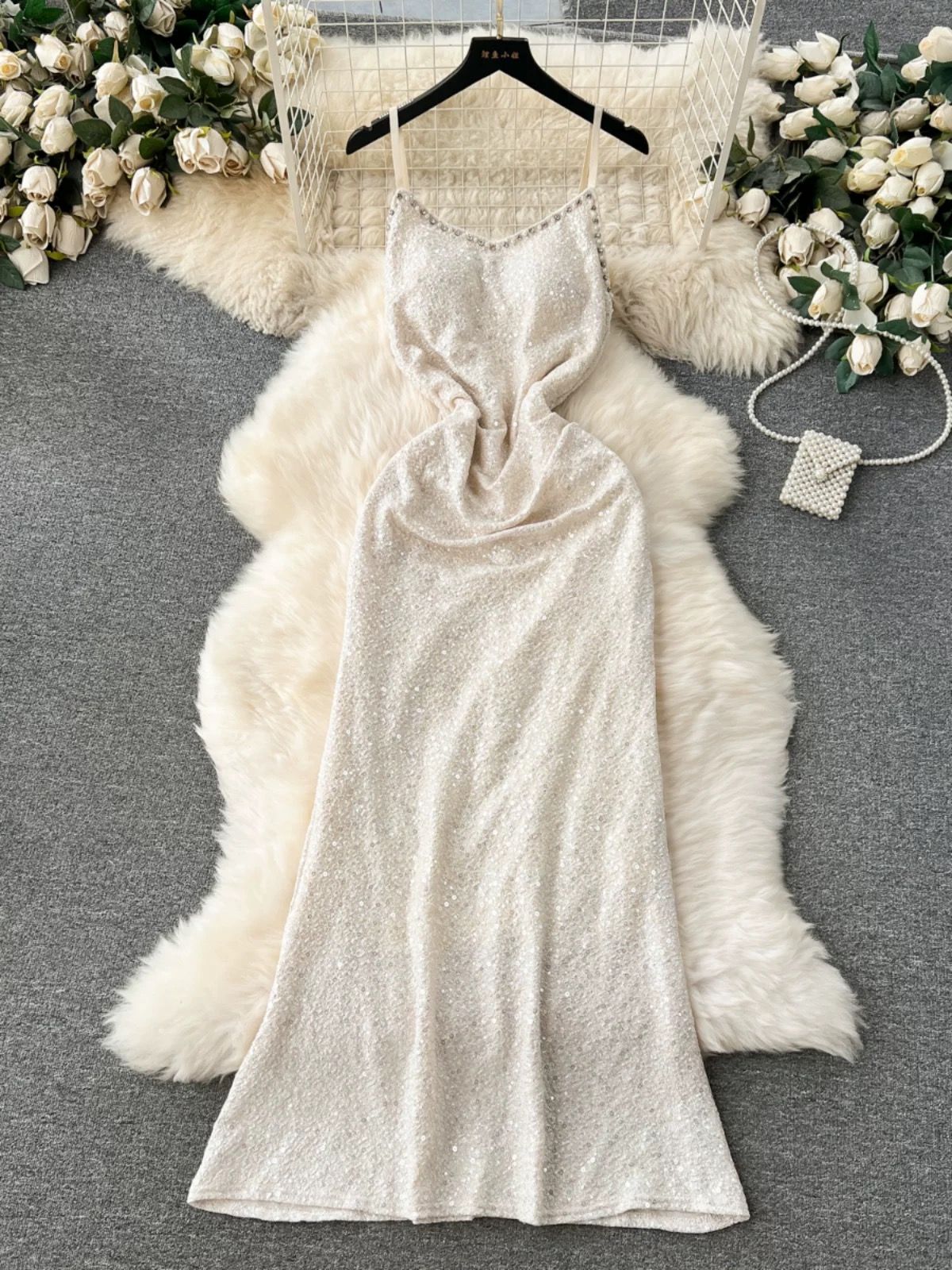 Feeling popular diamond dust dress FD1142 image