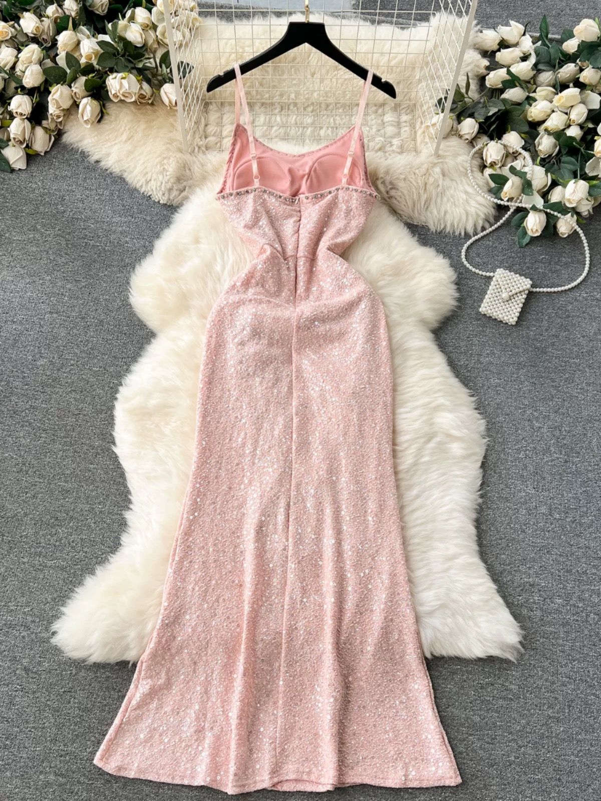 Feeling popular diamond dust dress FD1142 image