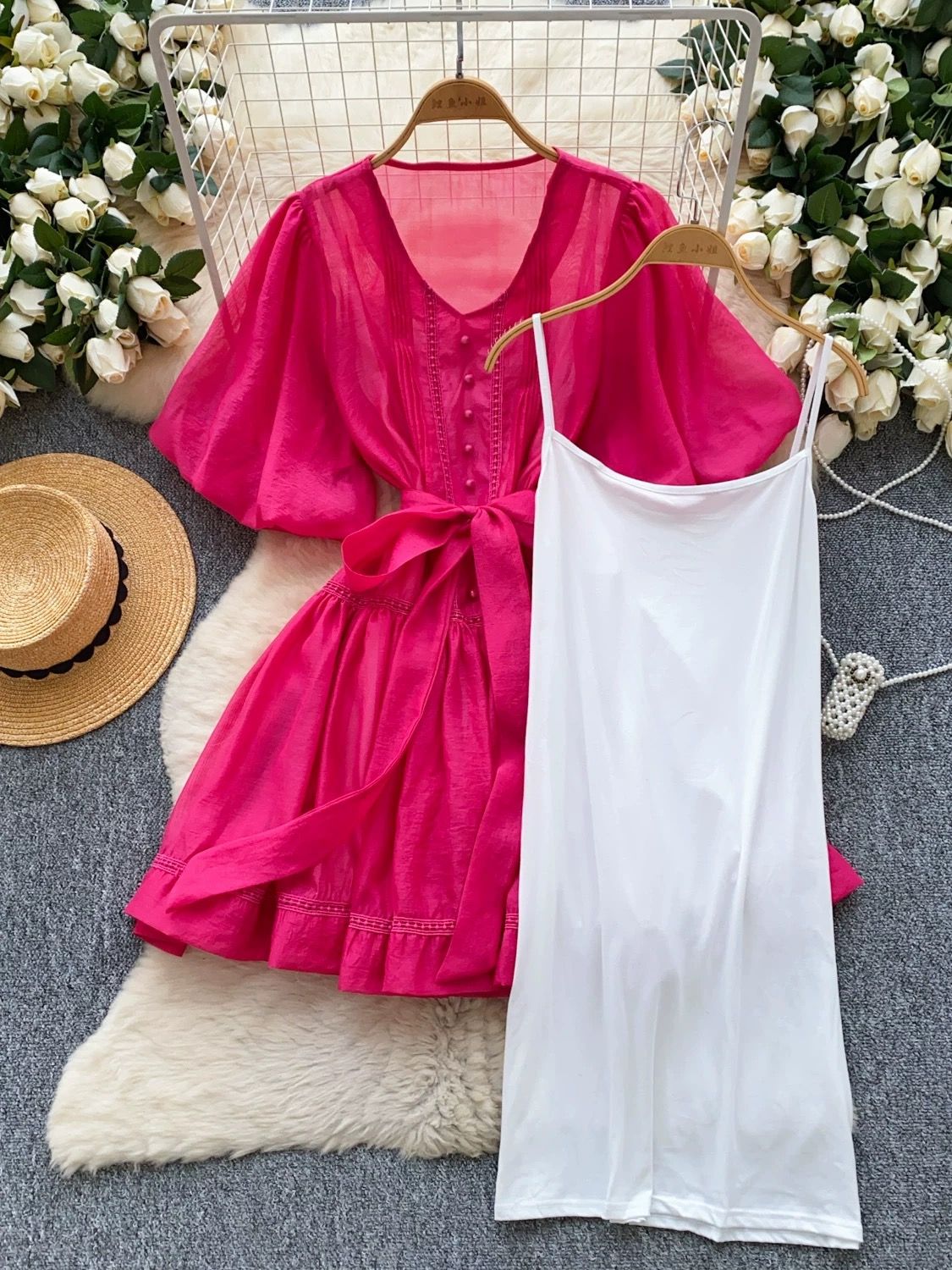 Let’s hit it dress & camisole CD1589 image