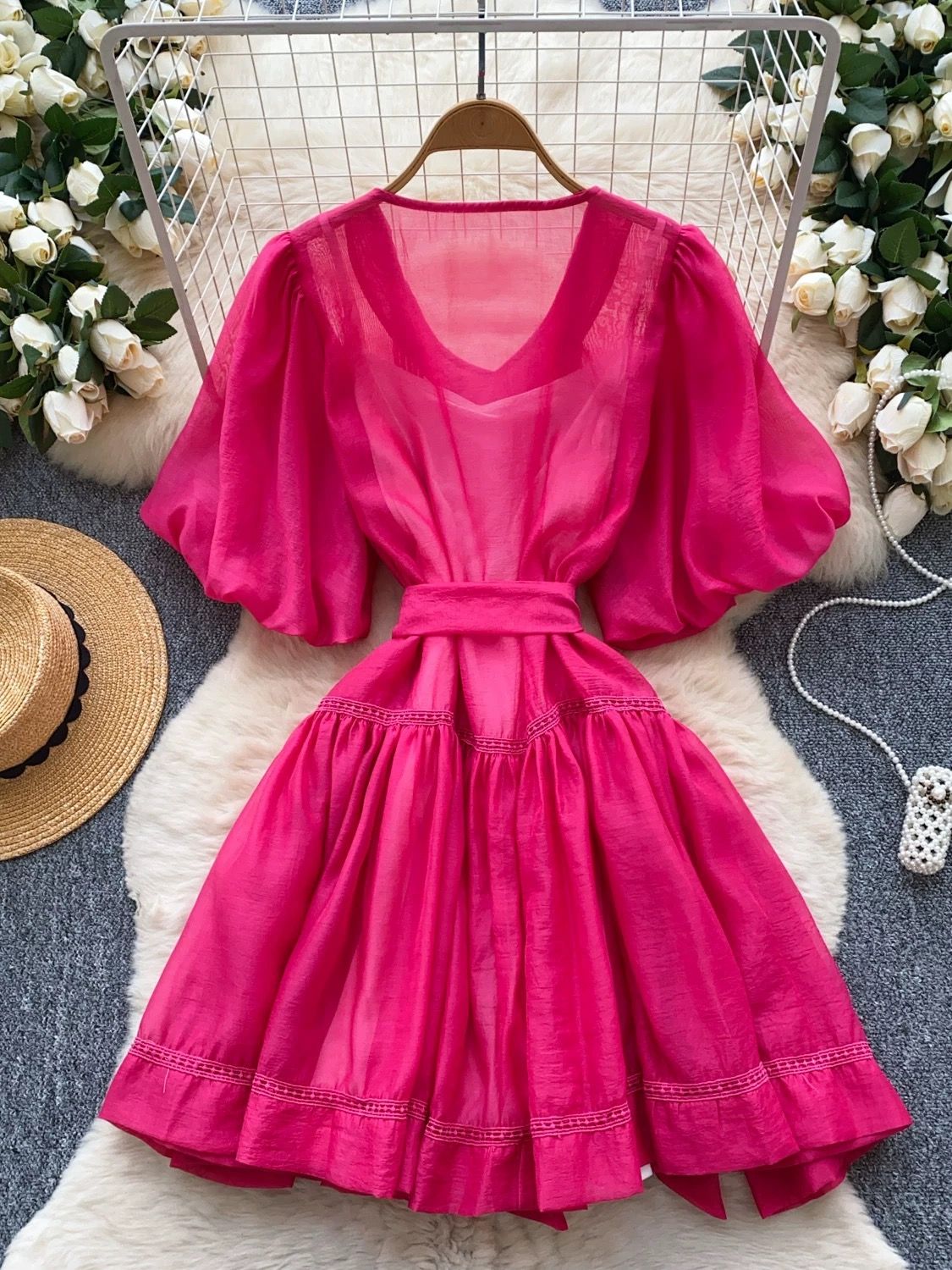 Let’s hit it dress & camisole CD1589 image