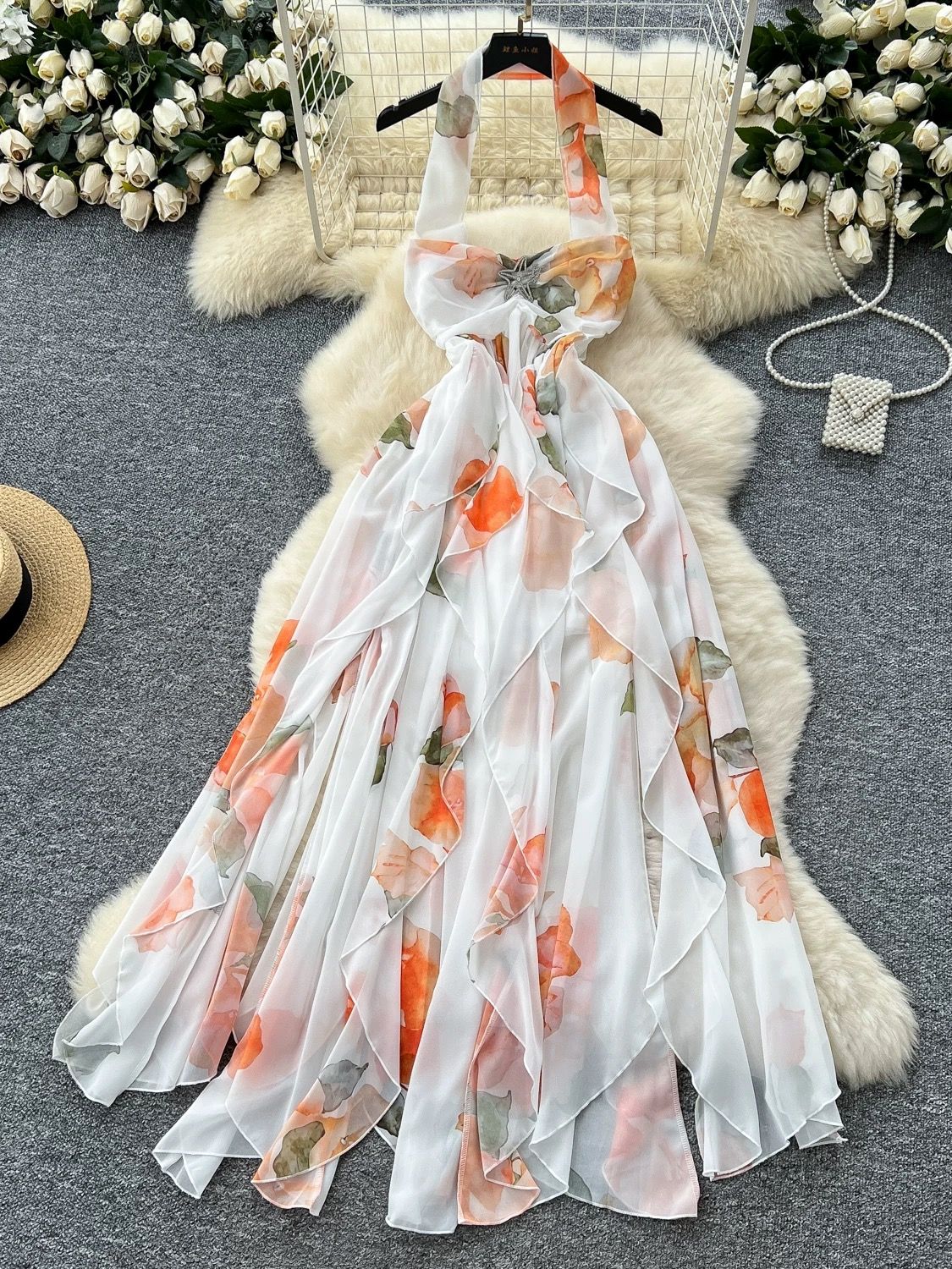 Ornamental spring dress CD116 image