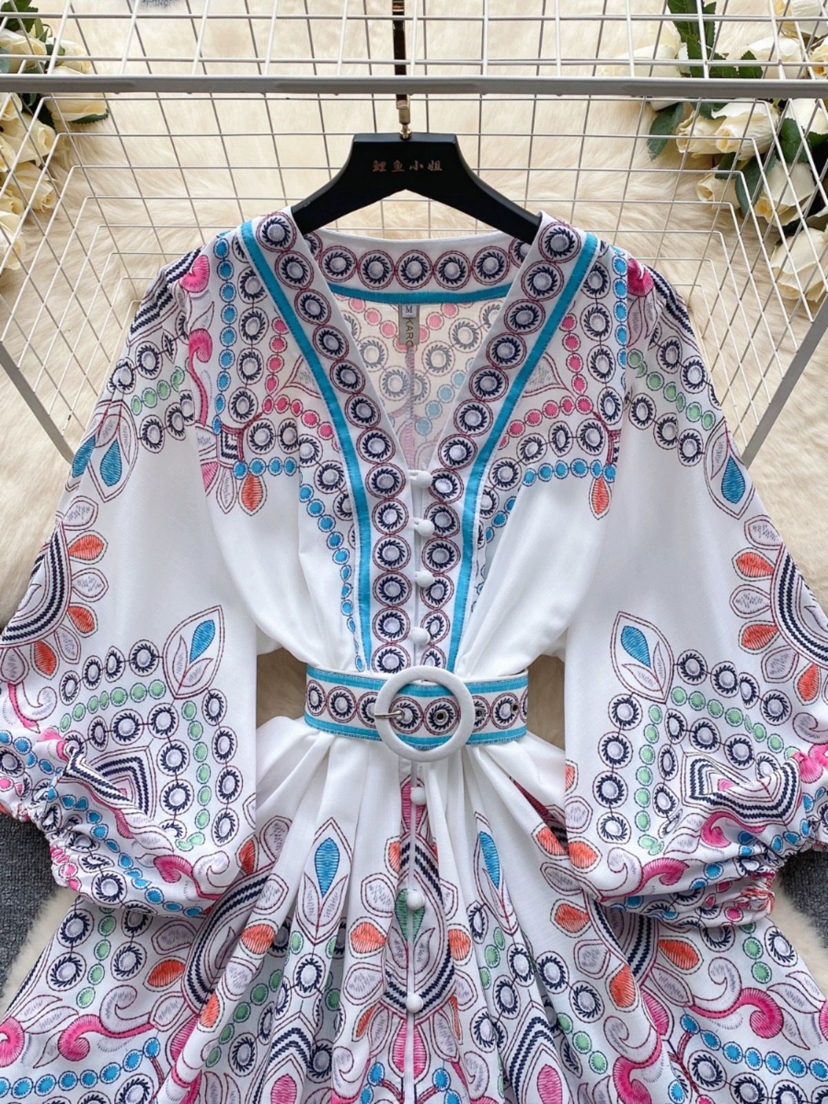 Tropical vibes dress ED281 image