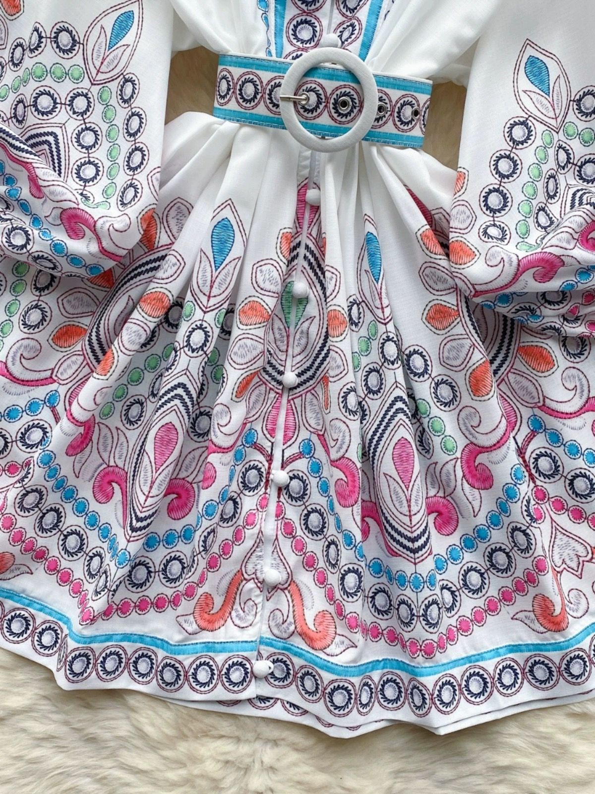 Tropical vibes dress ED281 image