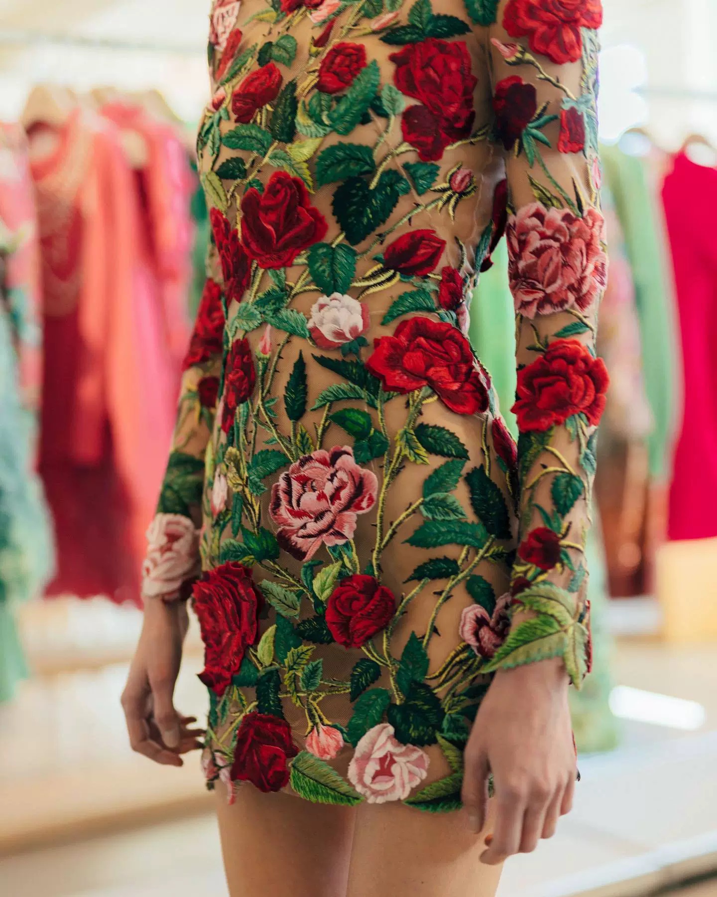 Girls deserve diamonds floral dress EBC254 image