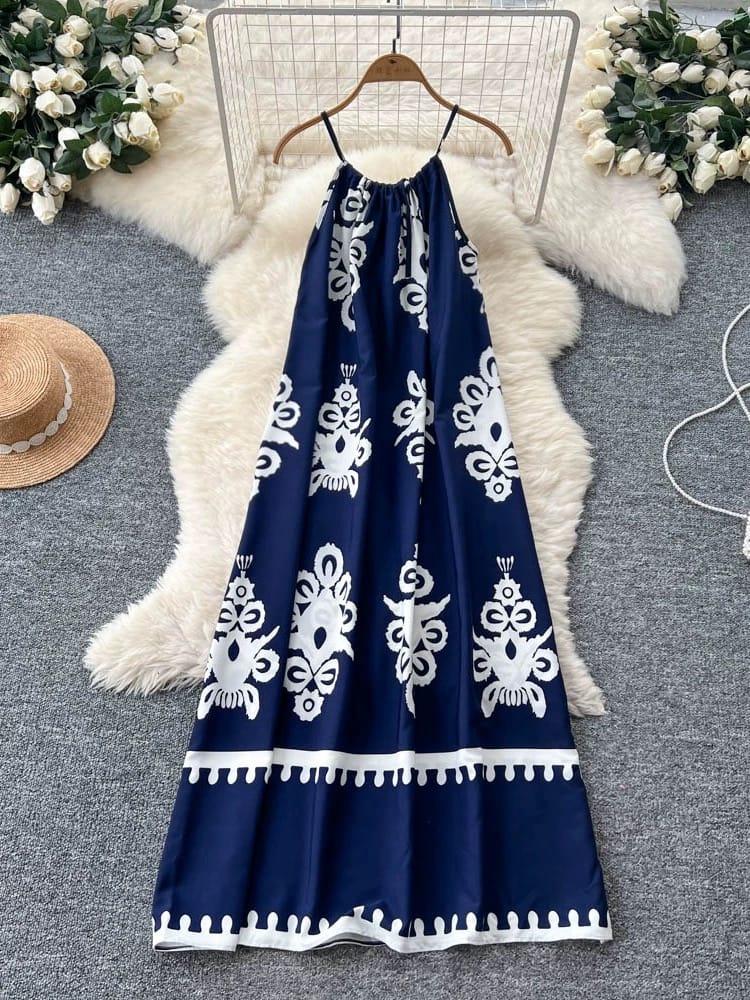 Always the hero print dress CD228 image