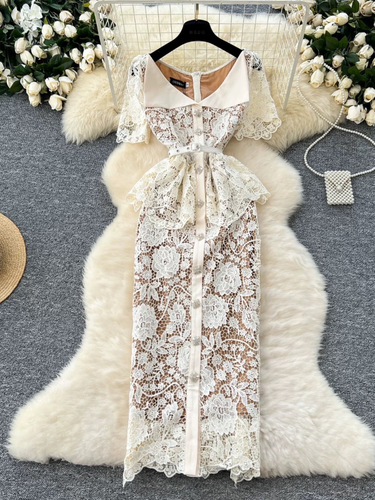 Show you off lace dress FBC333 image