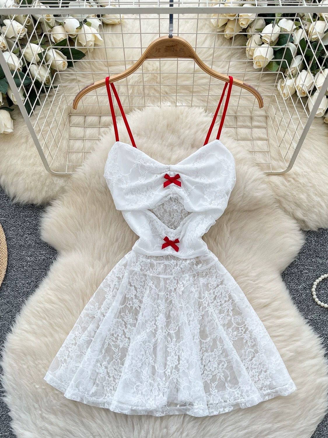 Live for the weekend lace dress CD646 image