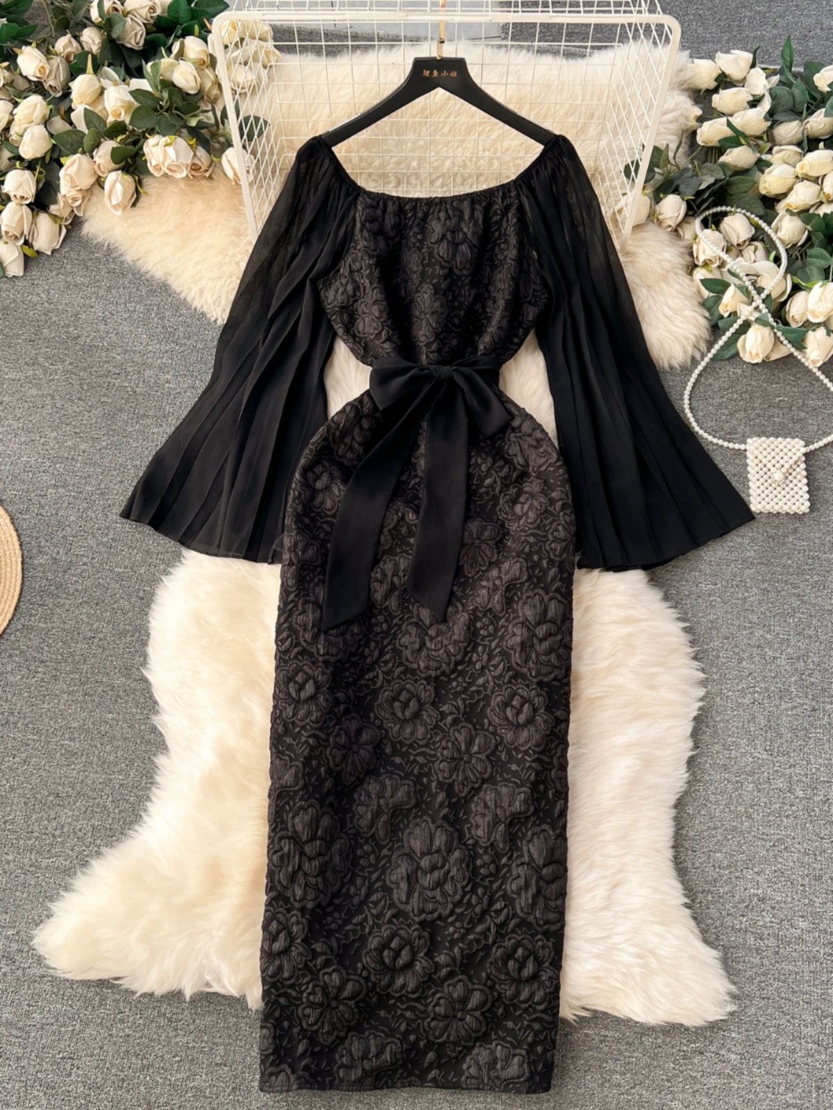 Optimistic vibes dress EBC276 image