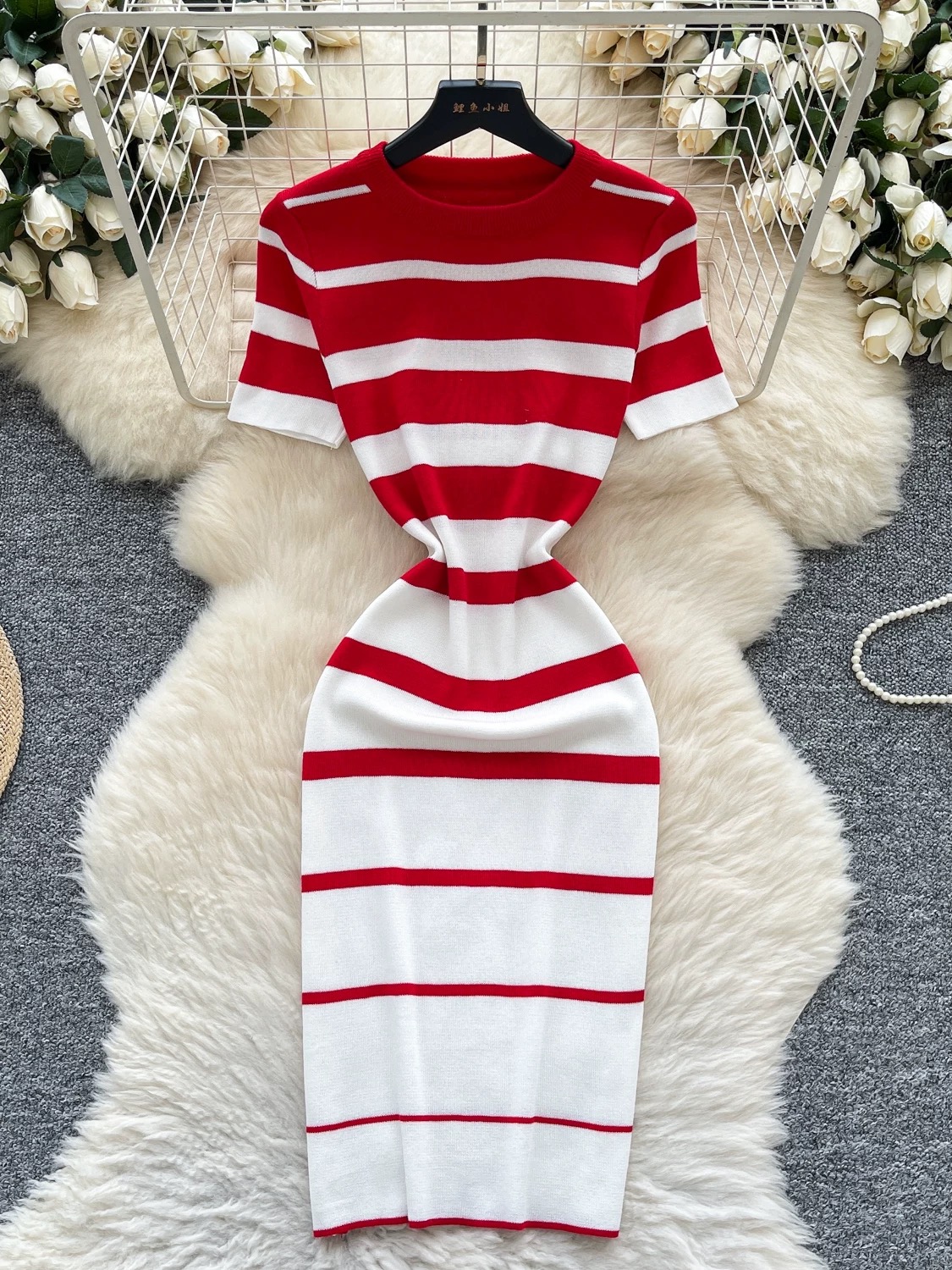 Get on my level knitted dress KBC169