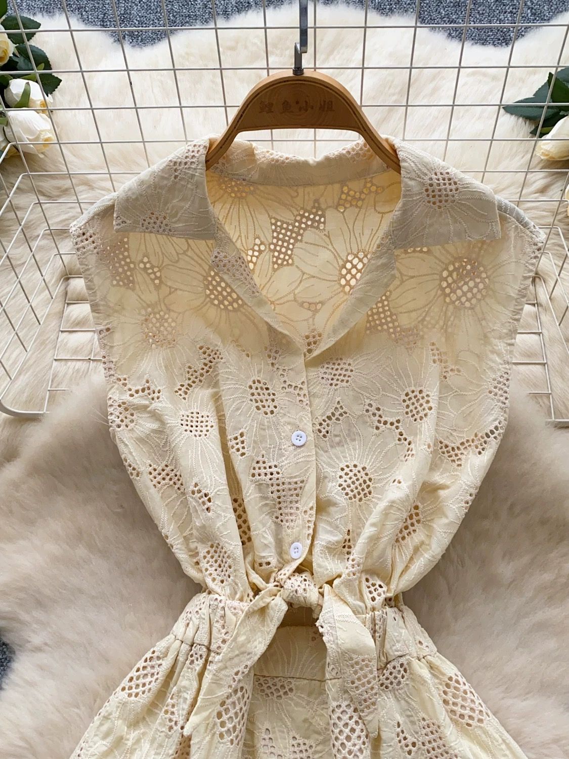 Beat you to it lace dress CD1396 image